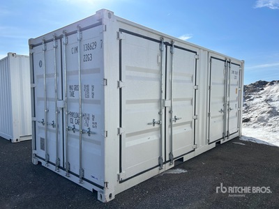 2025 20 ft Standard Multi-Door Conteneur de stockage