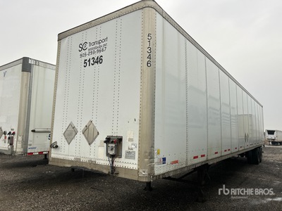 2004 Wabash DVC 53 ft x 102 in T/A Geschlossene Anhänger