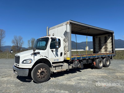 2013 Freightliner M2 106 6x4 Curtain Side Truck