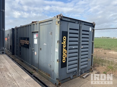 2012 Aggreko 315 kW Containerized Generator Set