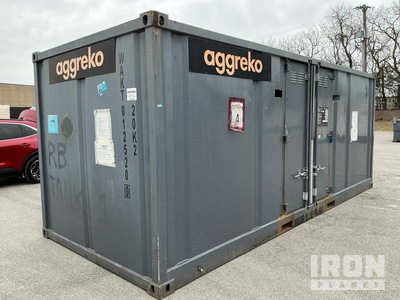 Western 5614 gal Skid Mounted Steel Diesel Fuel Tank