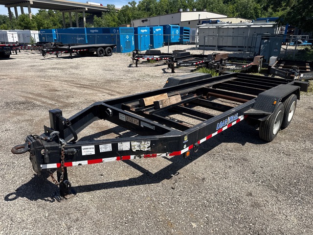 2015 Load Trail  18 ft T/A Generator Trailer