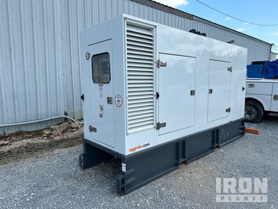 2013 Aggreko 168 kW Skid-Mounted Generator Set