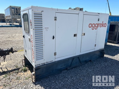 2009 (unverified) Aggreko 178.8 kVA Skid-Mounted Generator