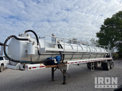 2014 HERCULES 130 bbl T/A Vacuum Tanker Trailer