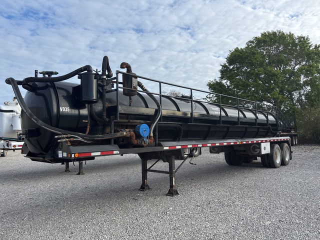 2013 Galyean 130BBL 130 bbl T/A Vacuum Tanker Trailer
