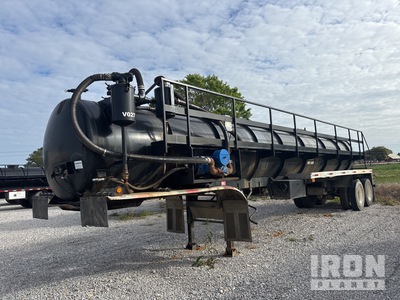 2011 TROXELL 5880 gal T/A Vacuum Tanker Trailer