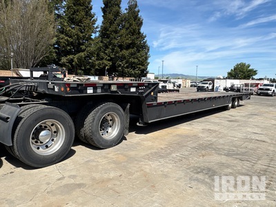 2007 Trail King TK70HT-482 48 ft T/A Hydraulic Tail Trailer