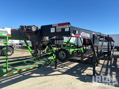 2023 Texas Pride CA84727KGN Tri/A 4 Car Open Car Carrier Trailer