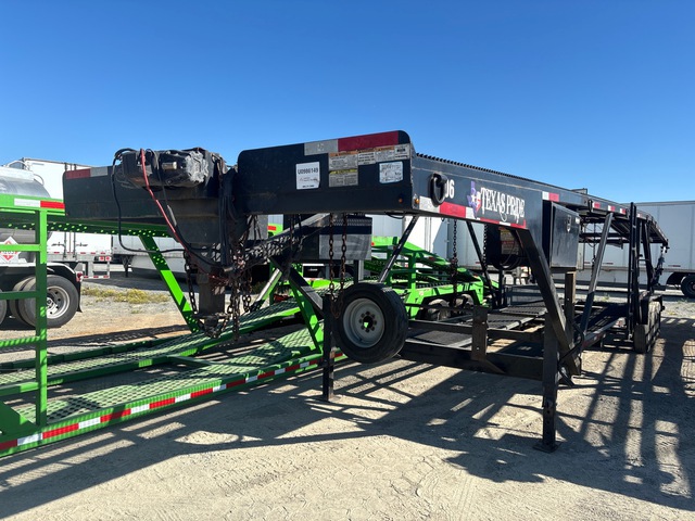 2023 Texas Pride CA84727KGN Tri/A 4 Car Open Car Carrier Trailer