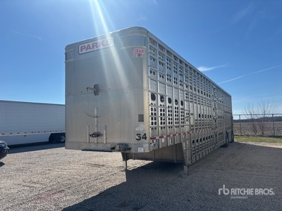 2017 Wilson 52 ft T/A Remorque pour bétail