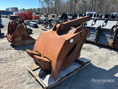 Genesis GSD70 44 in Excavator Grapple - Fits Doosan DX350