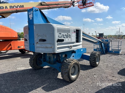 2017 Genie S45 4WD Diesel Telescopic Boom Lift