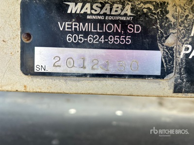 2012 Masaba 36 in x 60 ft Radial Stacking Conveyor