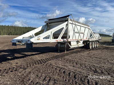 2012 Trail King 48 ft Quad/A Belly Dump Trailer