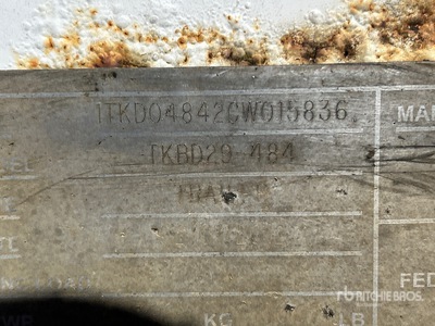 2012 Trail King Quad/A Side Dump Trailer