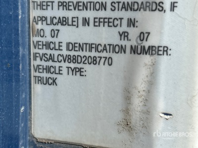 2008 Freightliner FLD 120 10x4 Mixer Truck