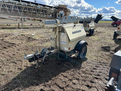2014 Doosan LSCWKUB-60HZ-T4F 6 kVA Light Tower