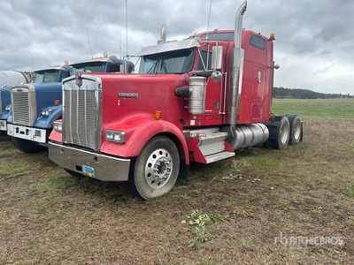 2000 Kenworth W900L 6x4 3- Achs Sattelzugmaschine mit Schlafkabine
