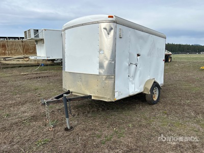 2013 Mirage 10 ft S/A Enclosed Trailer