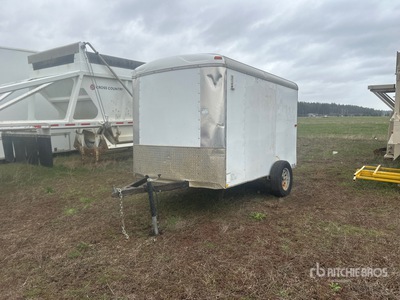 2013 Mirage 10 ft S/A Enclosed Trailer