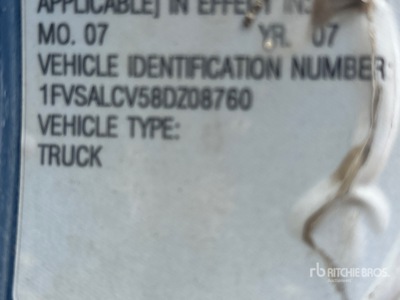 2008 Freightliner FLD 120 10x4 Mixer Truck