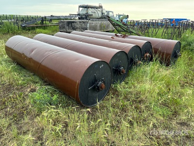 Quantity of (5) 12 ft 6 in Roller