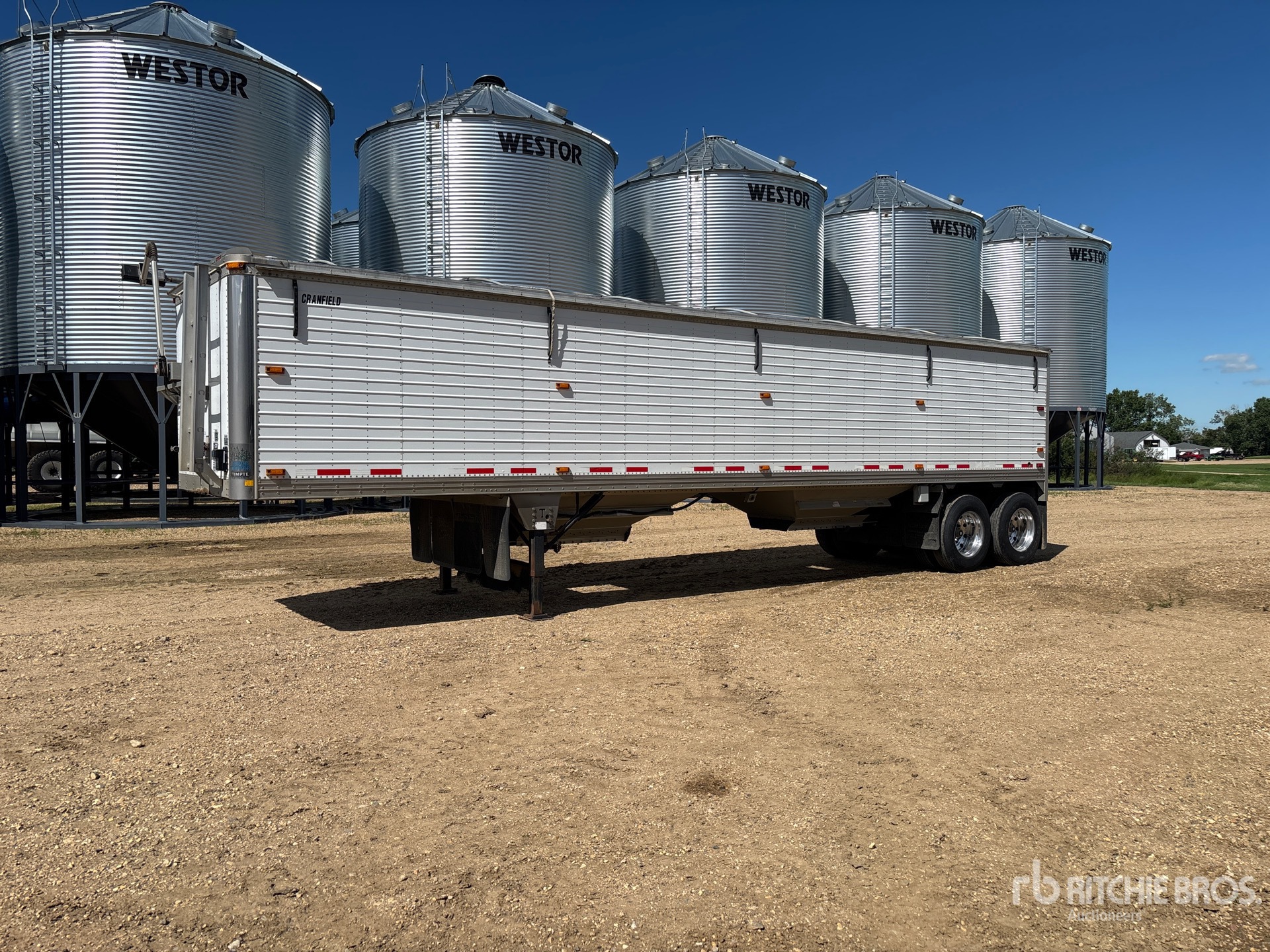 2008 Timpte 38 ft T/A Grain Trailer