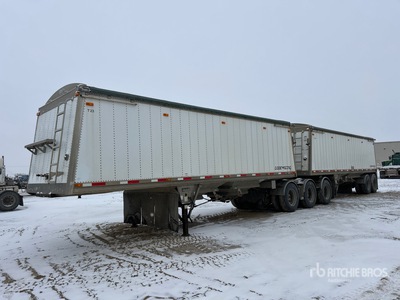 2013 Lode King Super B-Train Remolque de granos