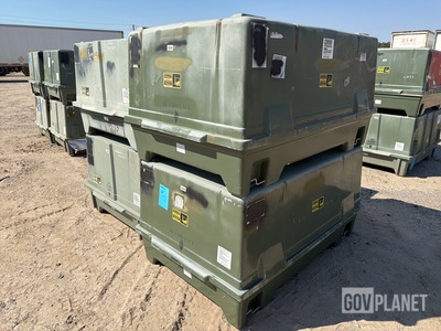 (4) Plastics Research 103060-301 Shipping & Storage Containers