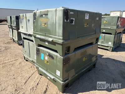 (4) Plastics Research 103060-301 Shipping & Storage Containers