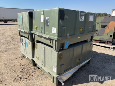 (4) Plastics Research 103060-301 Shipping & Storage Containers