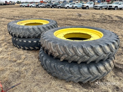 Quantity of (4) Firestone 380/105R50 Sprayer Tires - Fits John Deere 4930