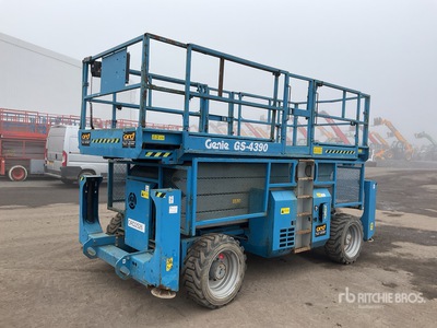 2013 Genie GS4390 4x4 Diesel Elevador de tijera
