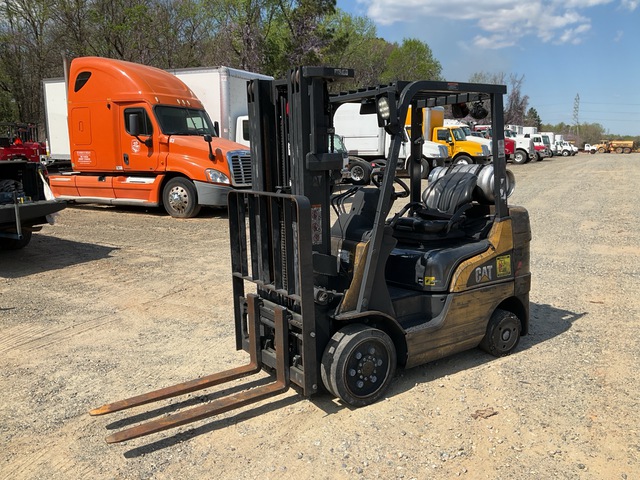 2020 Cat 2C5000 4750 lb Cushion Tire Forklift