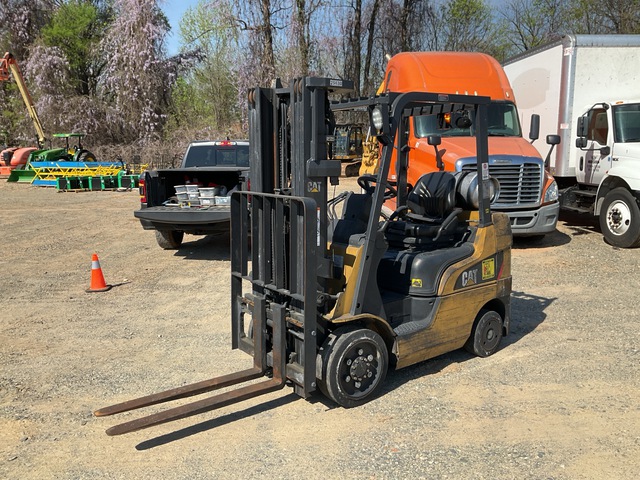 2020 Cat 2C5000 4750 lb Cushion Tire Forklift