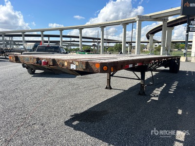 2007 Lufkin 48 ft T/A Remorque à plateau