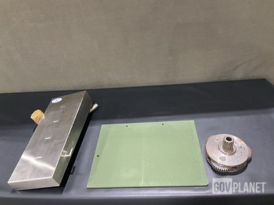 (4) Winch Assemblies, (2) Fuel Tanks, (13) Plates & Assorted Items