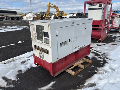 MQ Power 25 kVA Skid-Mounted Generator Set
