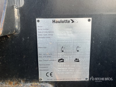 2021 Haulotte HS18E PRO منصة رفع متحركة