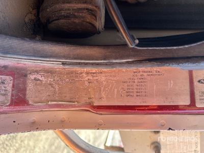 2004 Mack CV713 6x4 T/A Dump Truck