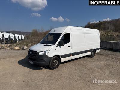 2019 Mercedes-Benz SPRINTER Vehicule Utilitaire Cargo Van (Inoperable)