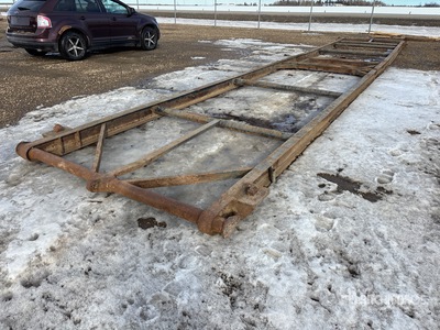 8 ft x 40 ft Sea Can pull Skid Divers