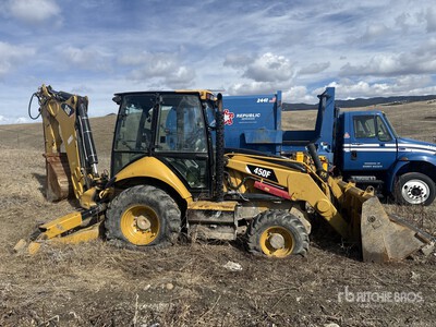 2014 Cat 450F 4x4 Backhoe Loader