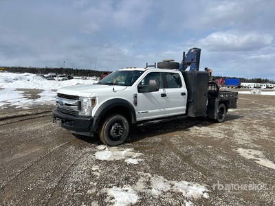 AMCO VEBA on 2018 Ford F-550 XL 4x2 Crew Cab Boom Truck