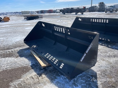 2026 Industrias America S109 108 in Snow Skid Steer Bucket (Unused)