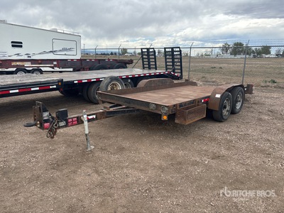 2014 Butler LT1016W 16 ft T/A Tilt Deck Trailer