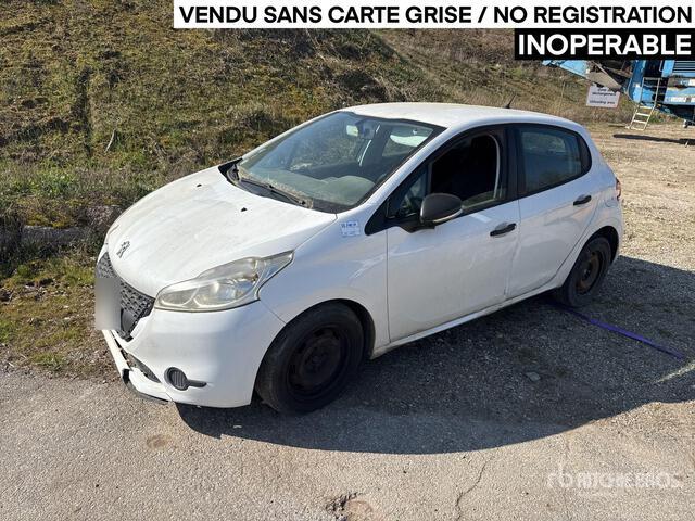 Inopratable 2014 Peugeot 208 Vehicule Utilitaire Cargo Van (Inoperable) | Ritchie ...