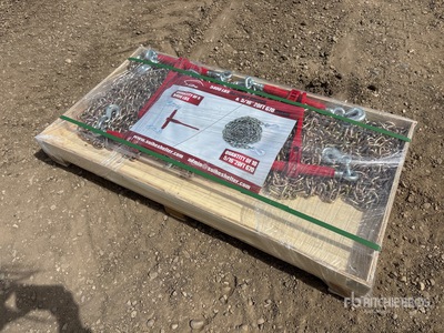 Quantity of (5) 2026 Suihe BC-5400 5400 lb Ratchet Binders & (10) 5/16 in 20 ft Chains ورش و مخازن متنوعة (Unused)