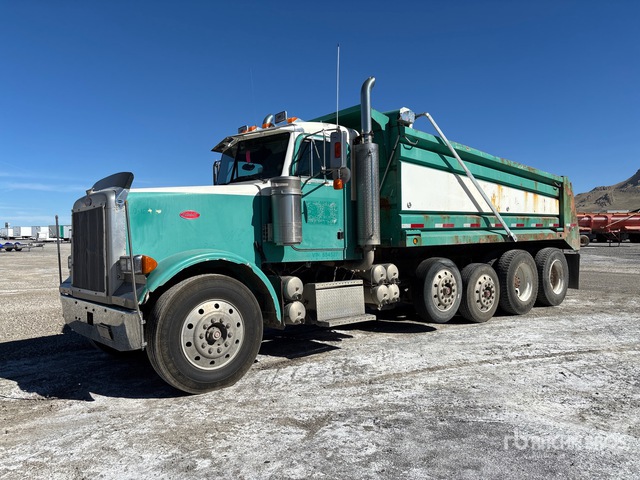 2001 Peterbilt 378 10x4 Quad/A Dump Truck